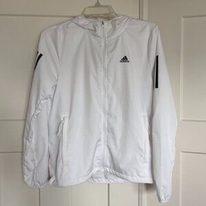Adidas Women's Running Jacket White Size XS